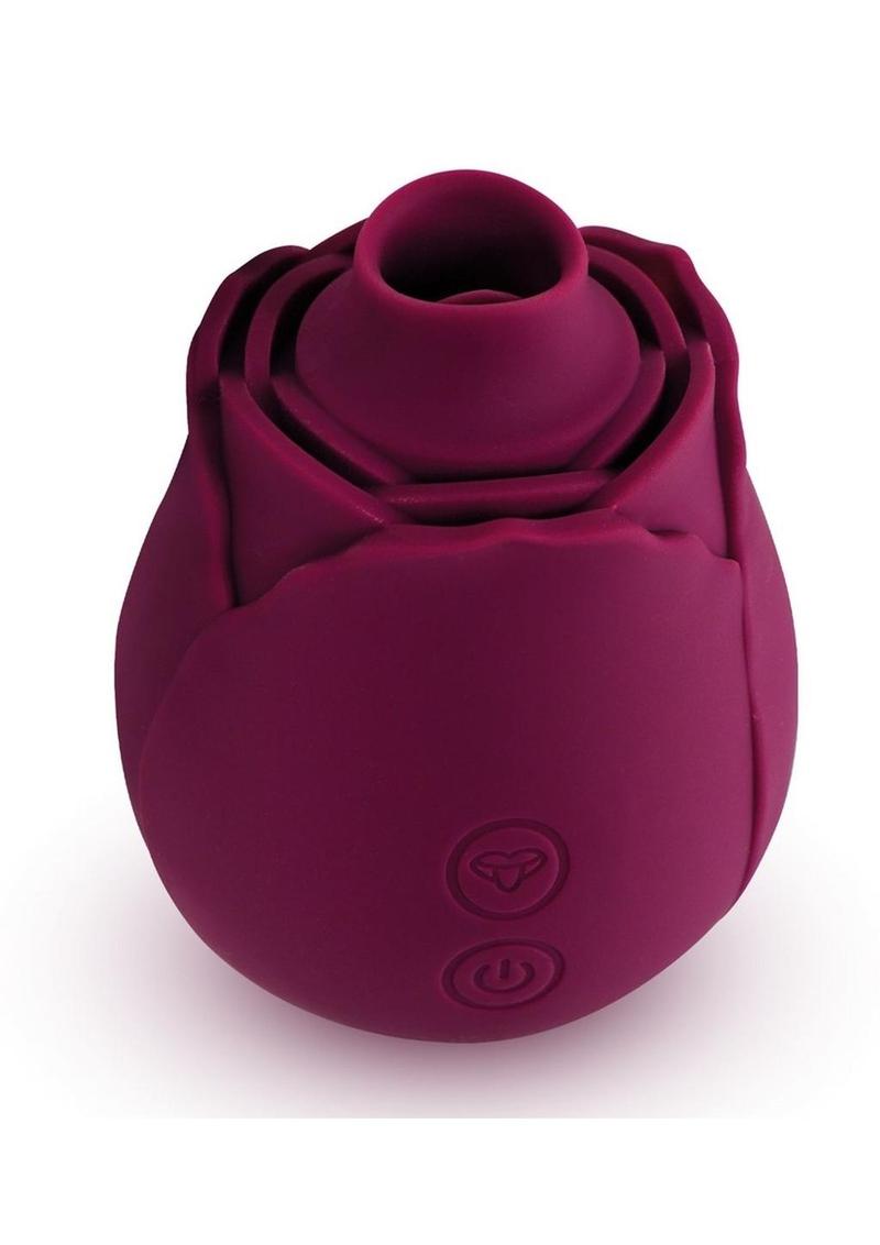 Load image into Gallery viewer, Skins Rose Buddies Rose Flutterz Rechargeable Silicone Clitoral Vibrator
