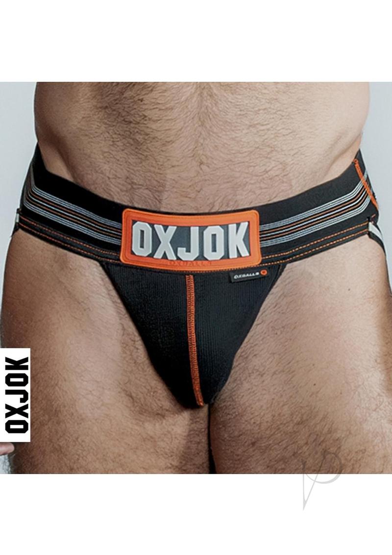 Load image into Gallery viewer, Slingjock Slider Jock Strap - Black Iron - Large
