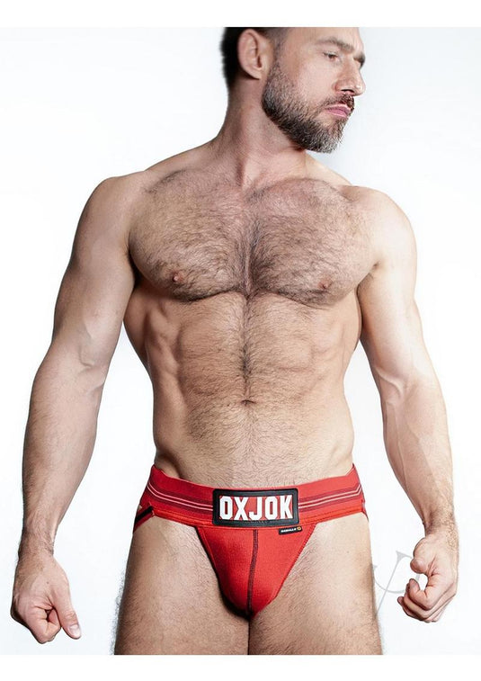 Slingjock Slider Jock Strap - Red Hot - Large