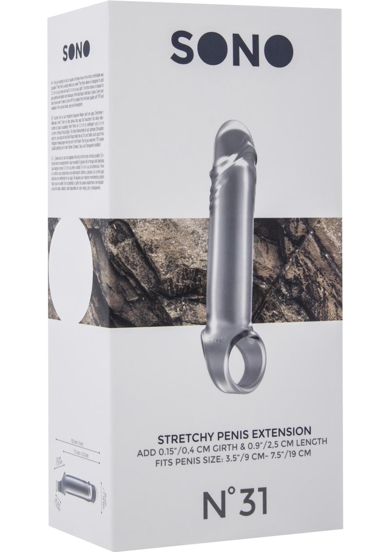 Load image into Gallery viewer, Sono No 31 Stretchy Penis Extension - Clear
