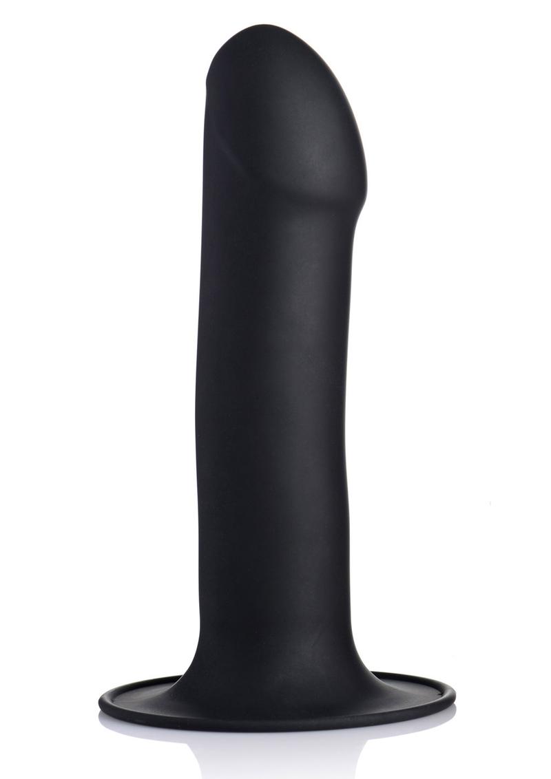 Load image into Gallery viewer, Squeeze-It Squeezable Phallic 6.75in Dildo - Black
