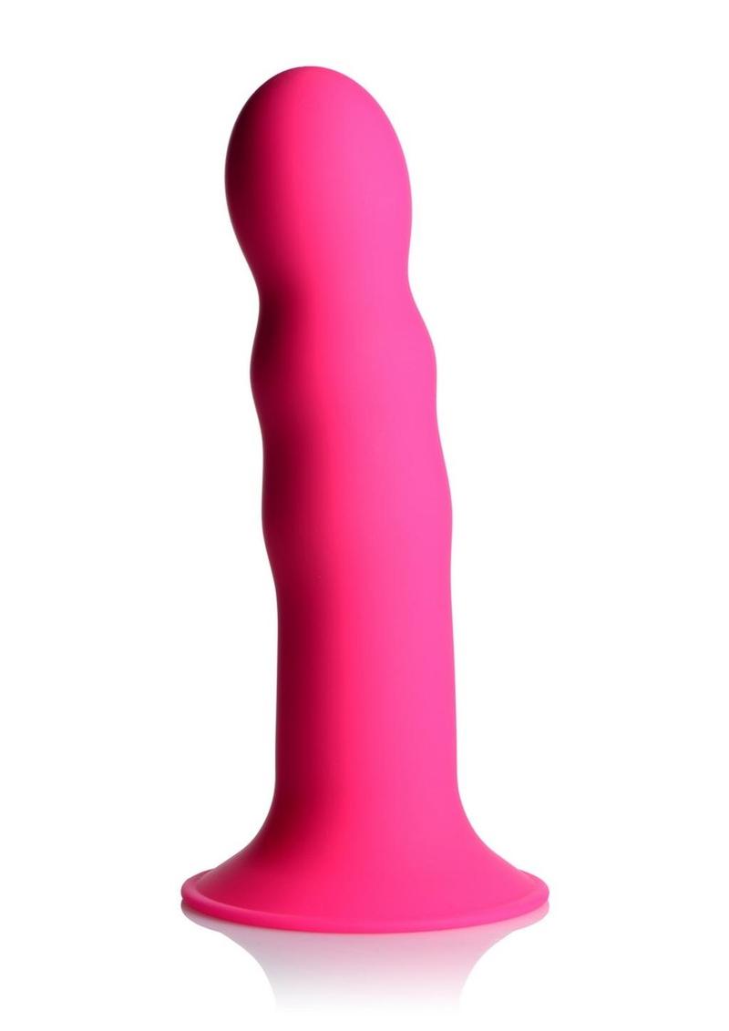 Load image into Gallery viewer, Squeeze-It Squeezable Wavy 7.2in Dildo
