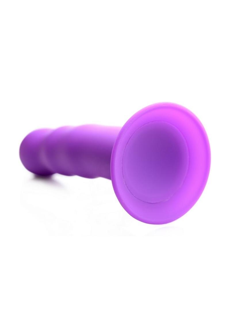 Load image into Gallery viewer, Squeeze-It Squeezable Wavy Silicone Dildo
