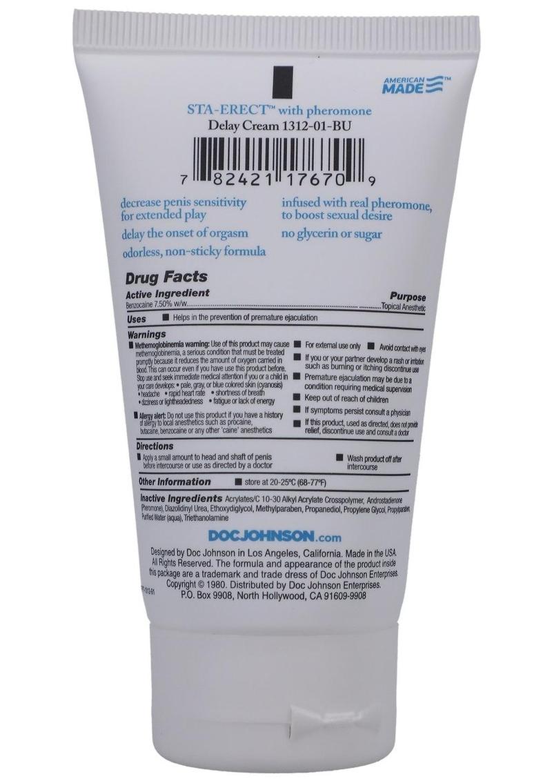 Load image into Gallery viewer, Sta-Erect Delay Cream For Men - 2oz - Bulk
