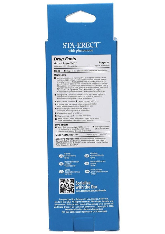 Sta Erect Delay Spray For Men