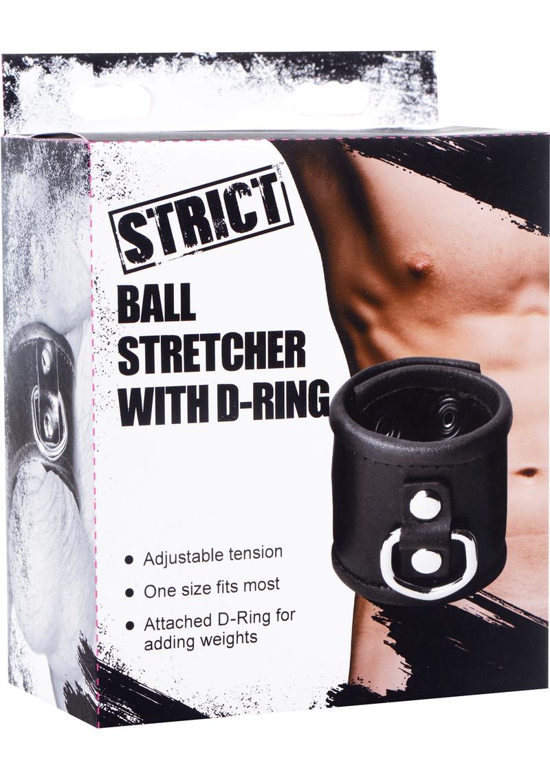 Load image into Gallery viewer, Strict Ball Stretcher with D-Ring - Black
