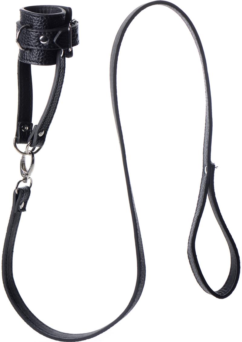 Load image into Gallery viewer, Strict Ball Stretcher with Leash - Black
