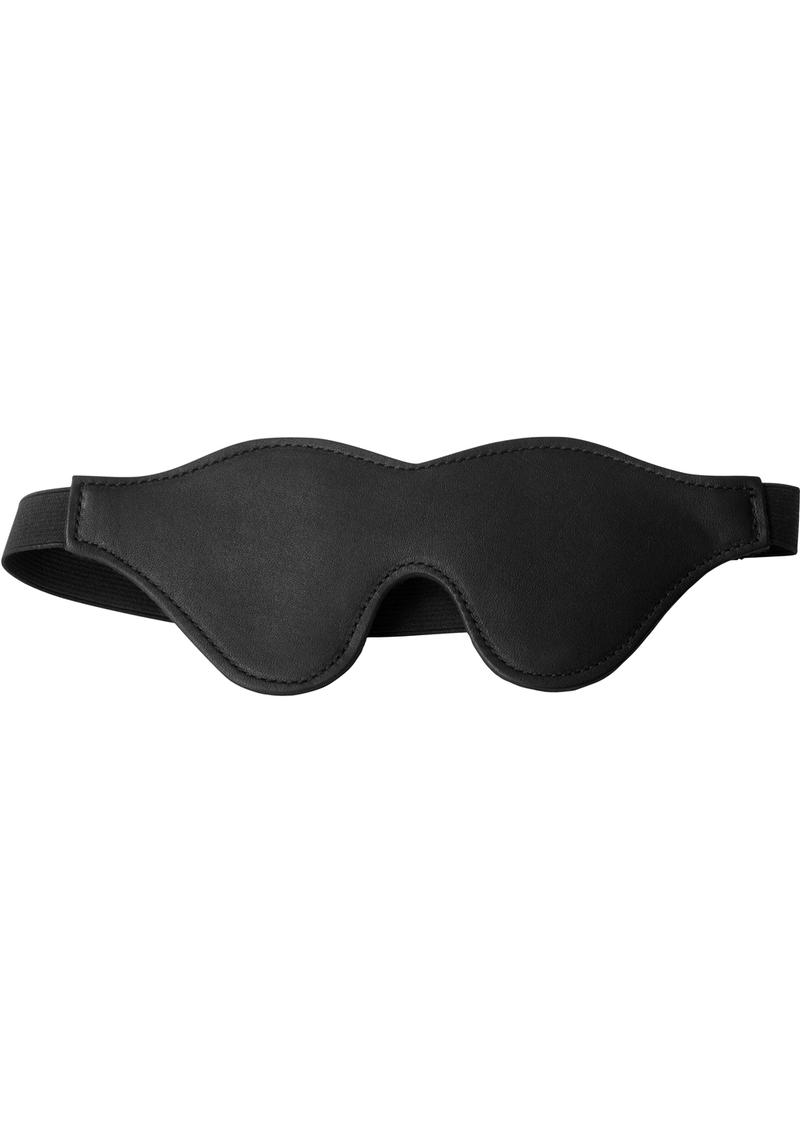 Load image into Gallery viewer, Strict Black Fleece Lined Blindfold - Black
