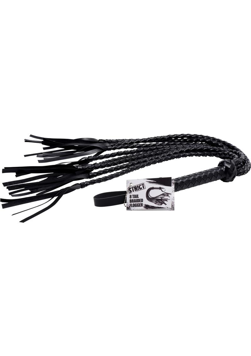 Load image into Gallery viewer, Strict Braided Flogger - Black
