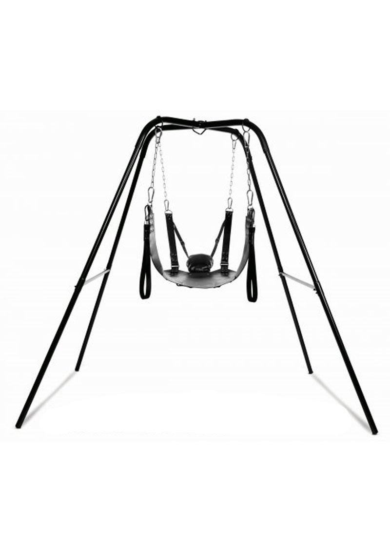 Load image into Gallery viewer, Strict Extreme Sling and Swing Stand - Black
