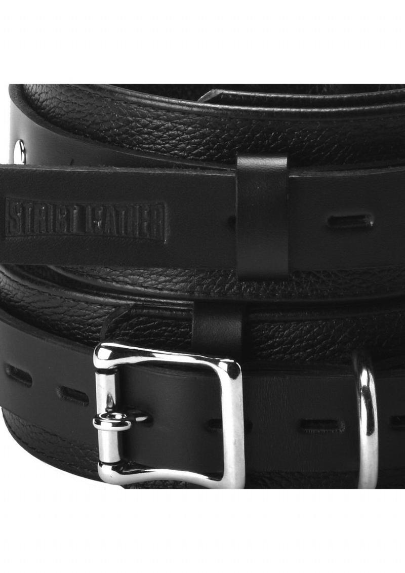 Load image into Gallery viewer, Strict Leather Deluxe Locking Thigh Cuffs
