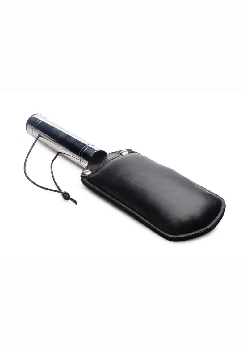 Load image into Gallery viewer, Strict Leather Padded Paddle - Black
