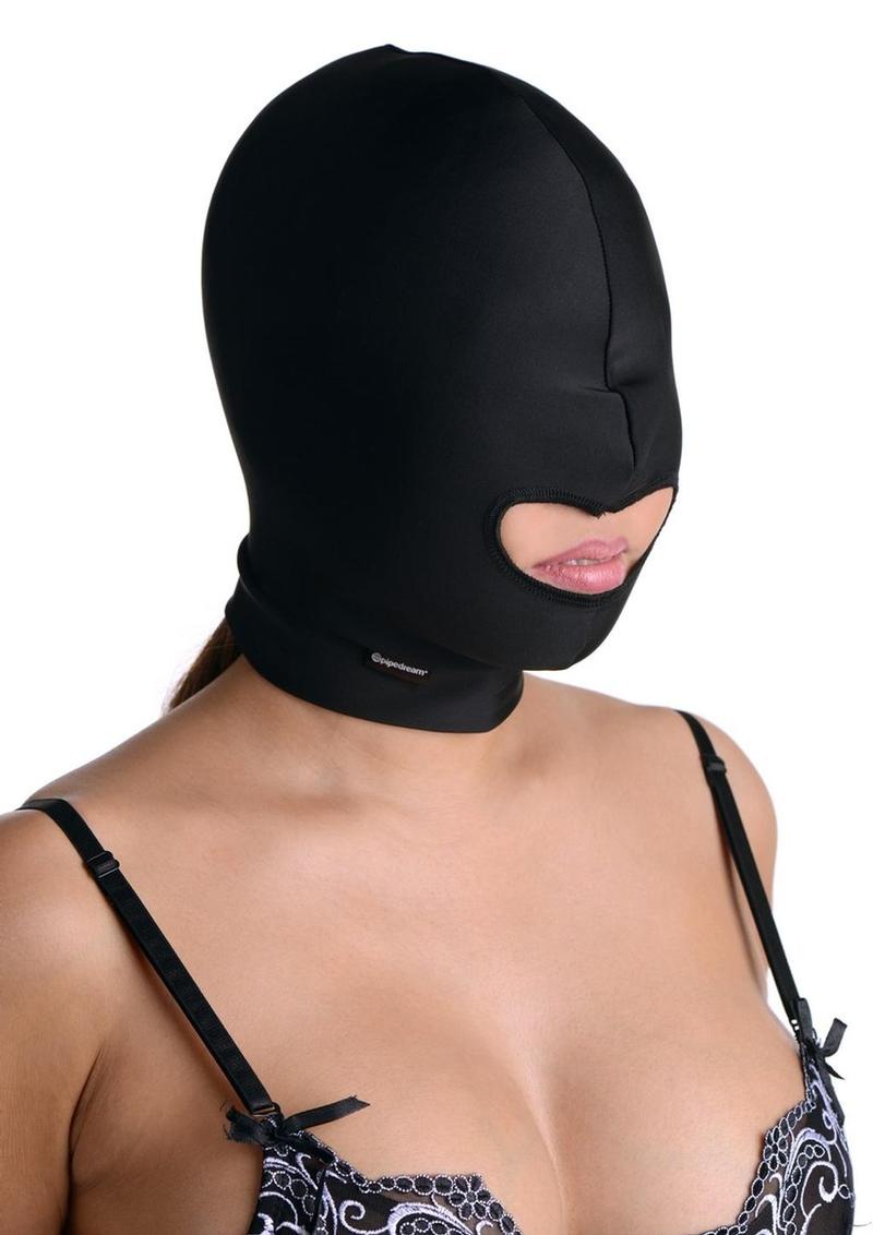 Load image into Gallery viewer, Strict Leather Premium Spandex Hood with Mouth Opening
