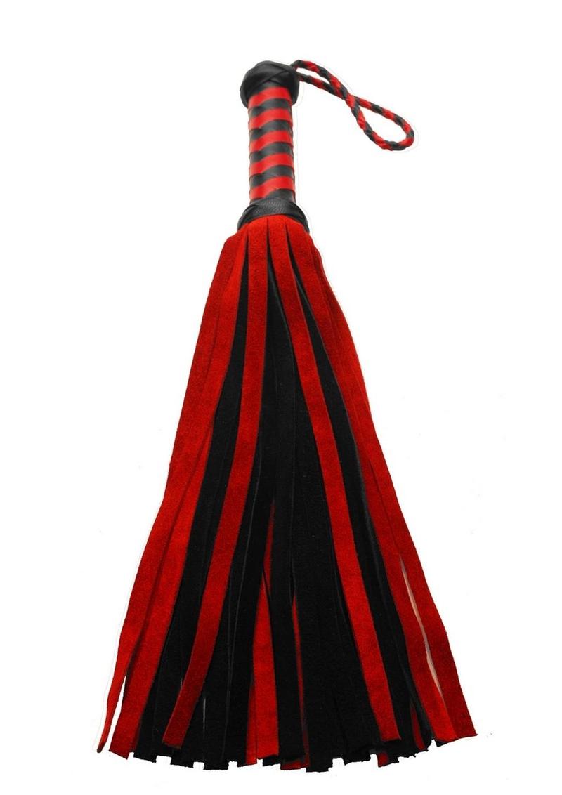 Load image into Gallery viewer, Strict Leather Short Suede Flogger
