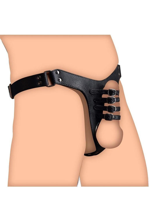 Strict Male Chastity Harness