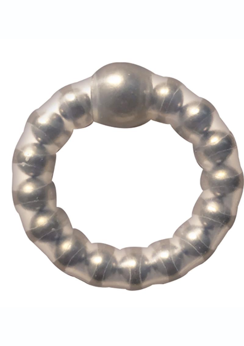 Load image into Gallery viewer, Superball Cockring Silicone - Clear
