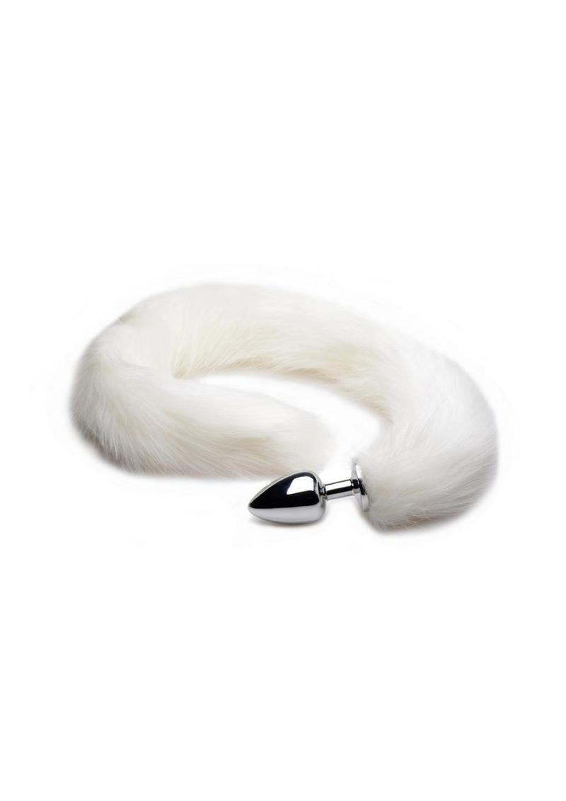 Load image into Gallery viewer, Tailz Extra Long Arctic Mink Tail
