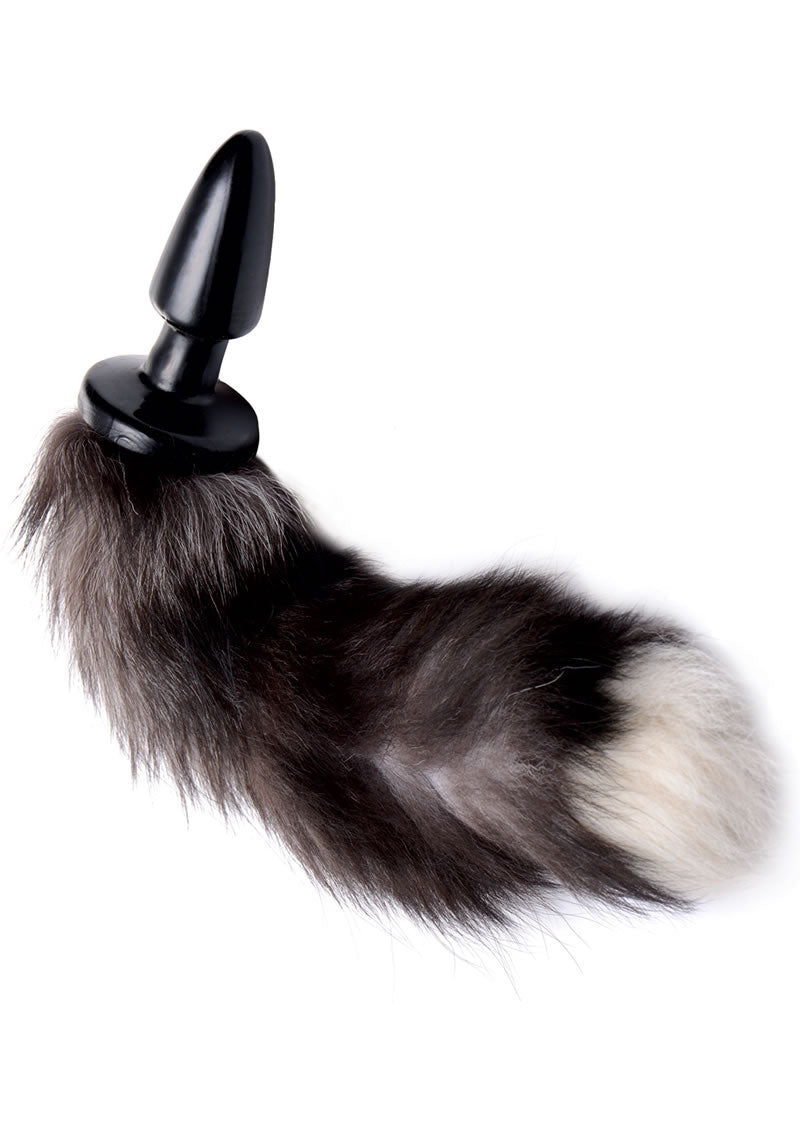 Load image into Gallery viewer, Tailz Fox Tail Anal Plug - Gray
