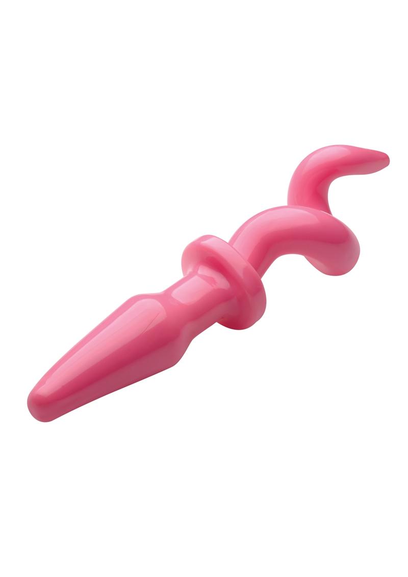 Load image into Gallery viewer, Tailz Piggy Tail Anal Plug - Pink
