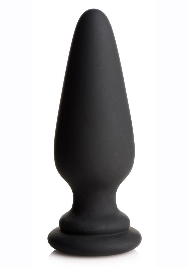 Load image into Gallery viewer, Tailz Snap-On Silicone Anal Plug - Black/Pink - Large
