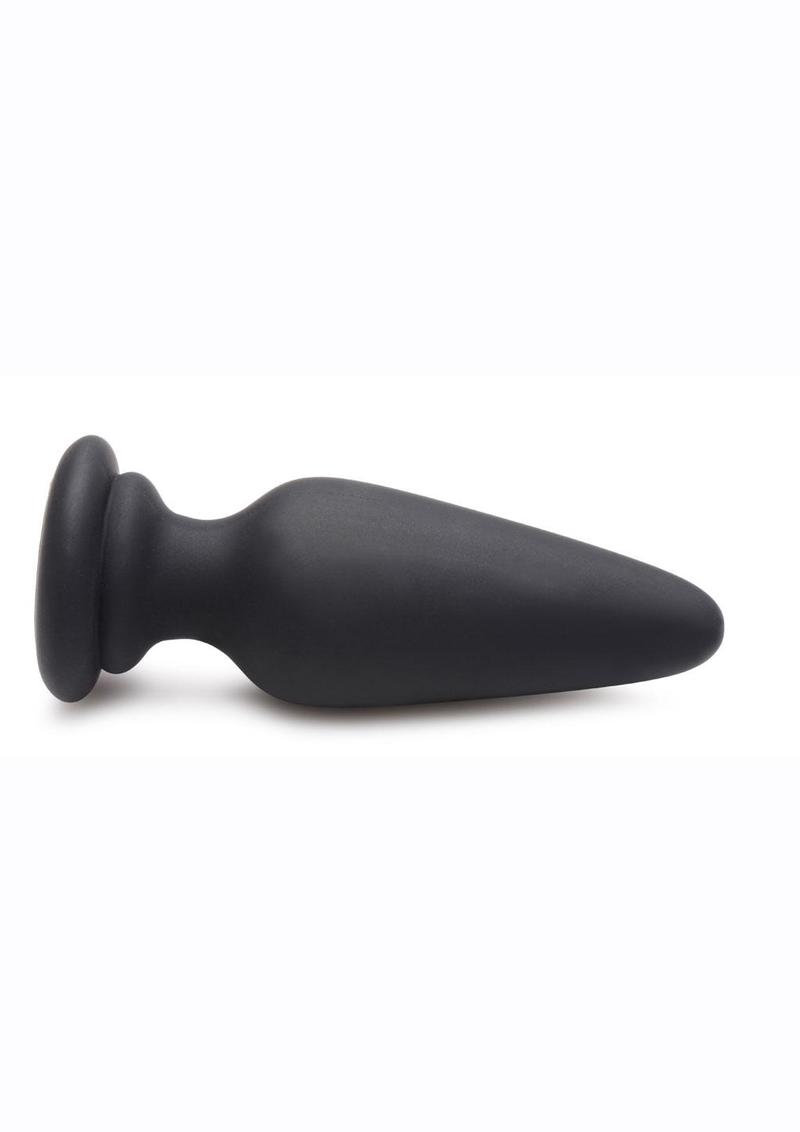 Load image into Gallery viewer, Tailz Snap-On Silicone Anal Plug - Black/Pink - Small
