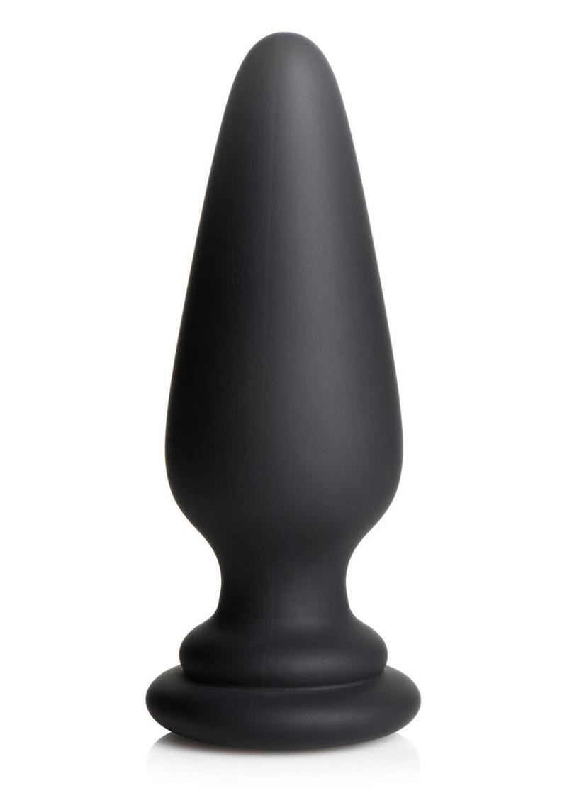 Load image into Gallery viewer, Tailz Snap-On Silicone Anal Plug - Black - XLarge
