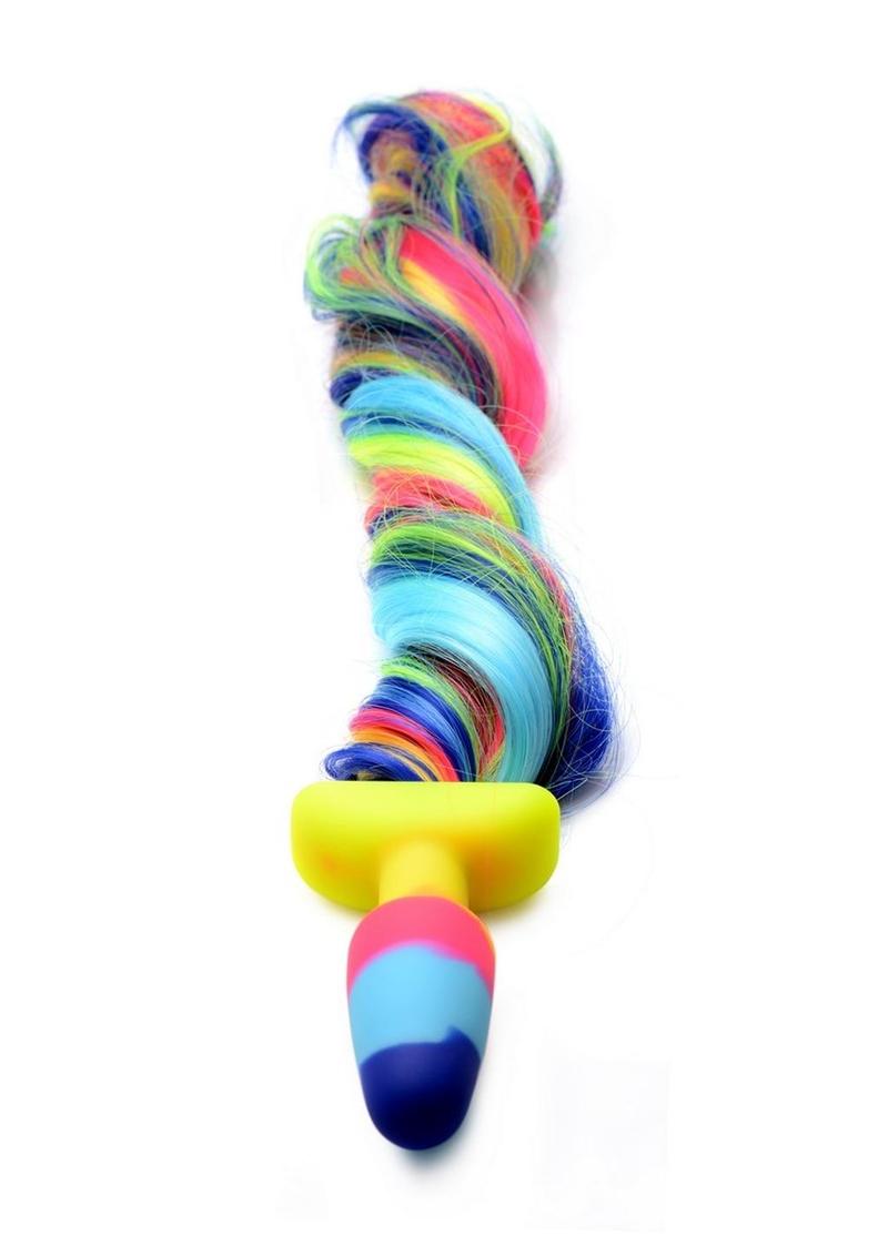 Load image into Gallery viewer, Tailz Unicorn Tail Anal Plug
