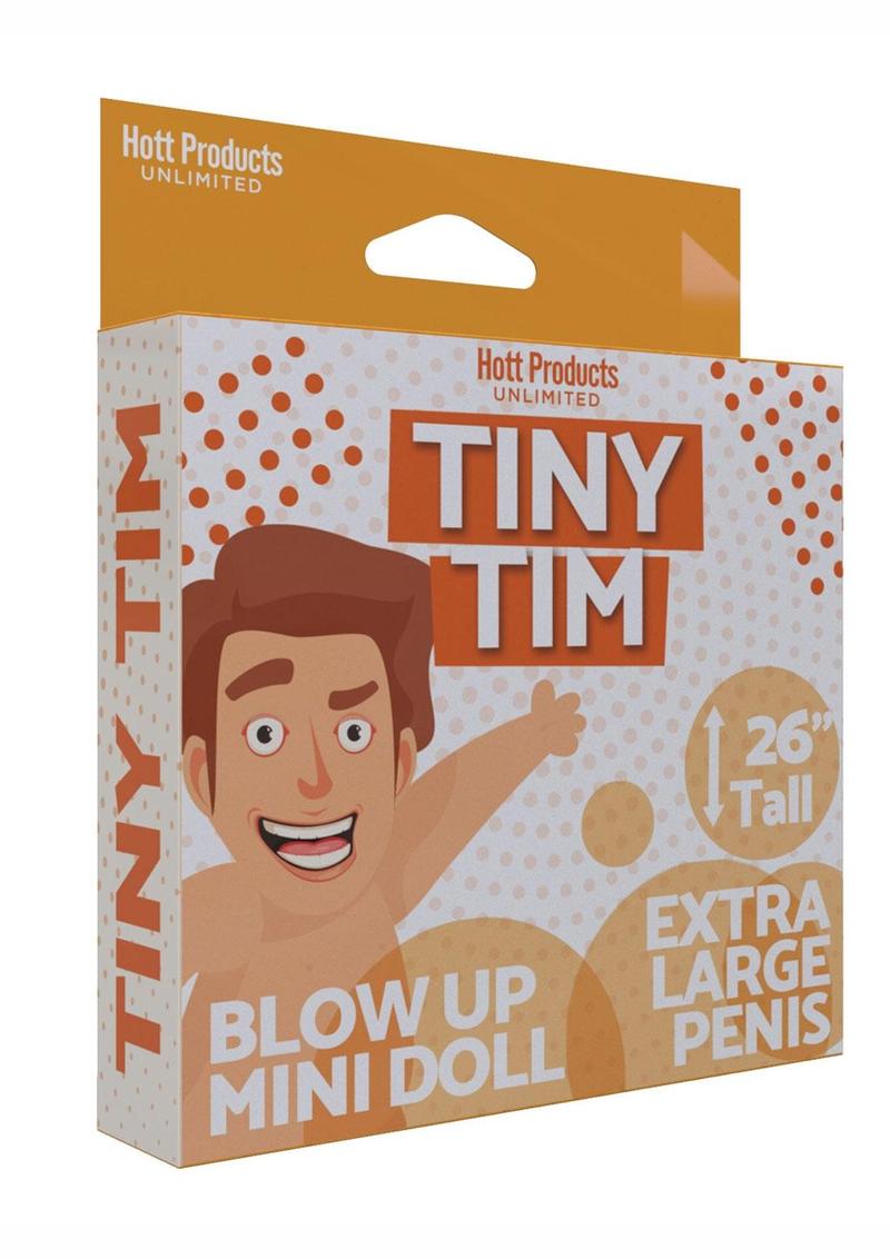Load image into Gallery viewer, Tiny Tim Blow Up Party Doll - Vanilla
