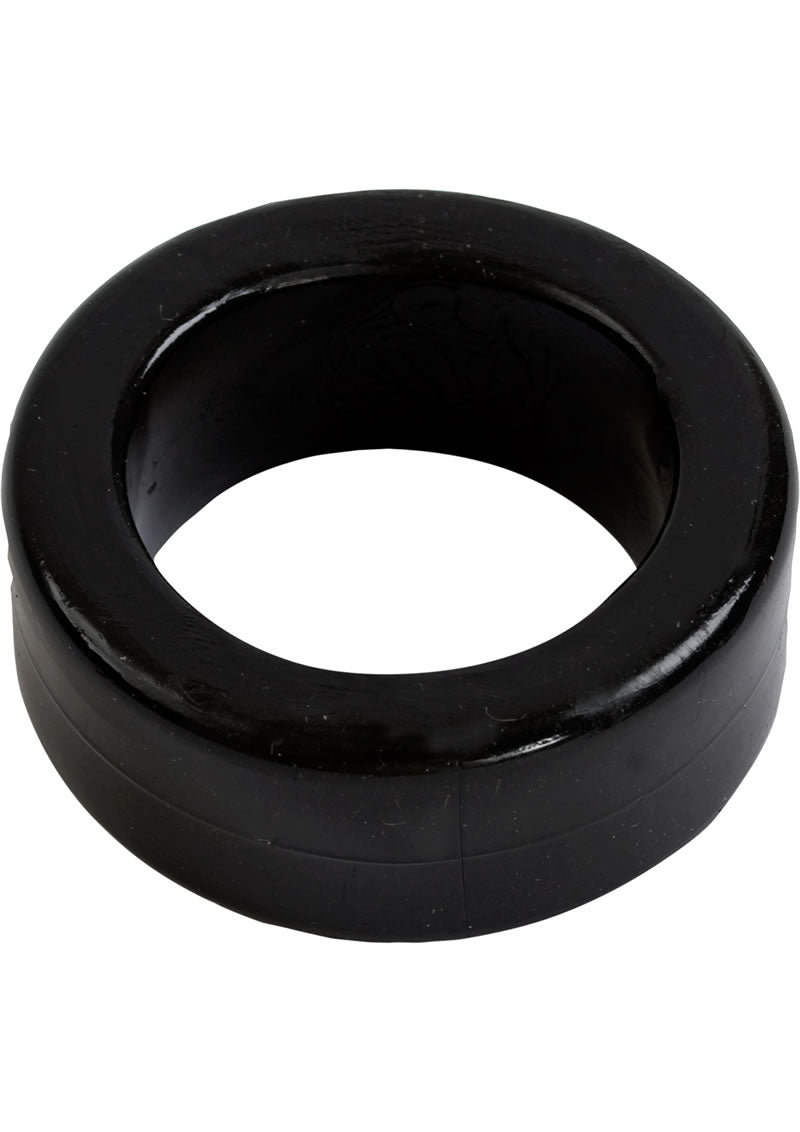 Load image into Gallery viewer, Titanmen Stretch-To-Fit Cock Ring - Black
