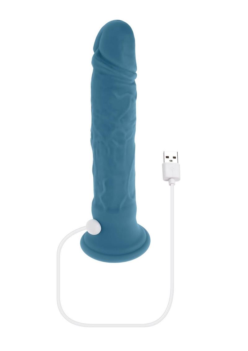 Load image into Gallery viewer, Tsunami Rechargeable Silicone Realistic Vibrator with Remote
