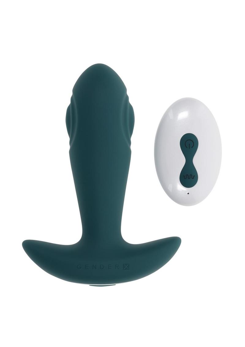 Load image into Gallery viewer, Tunnel Tapper Rechargeable Silicone Anal Plug - Green
