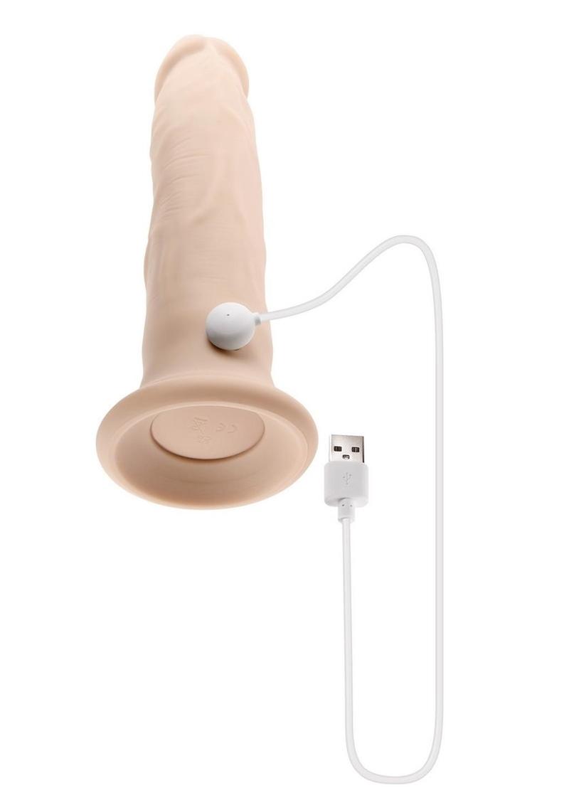 Load image into Gallery viewer, Twirl Jam Silicone Rechargeable Vibrating Dildo with Remote
