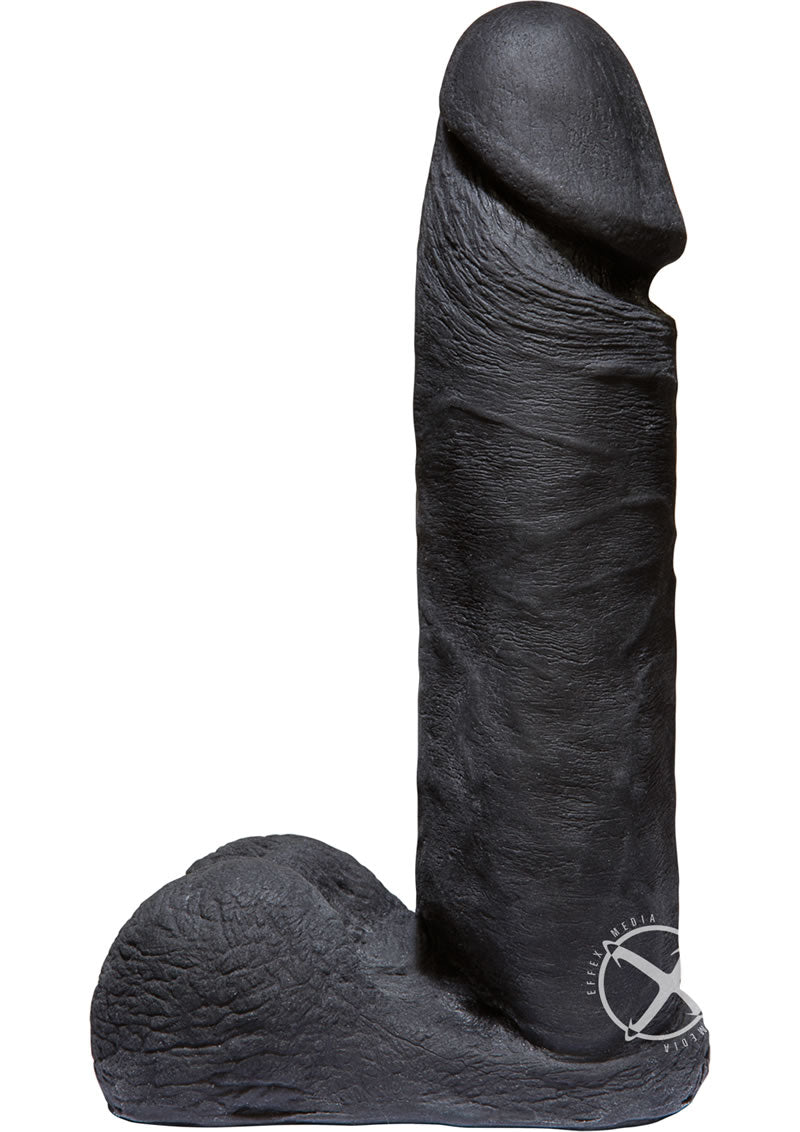 Load image into Gallery viewer, Vac-U-Lock Codeblack Ultraskyn Dildo - Black - 8in

