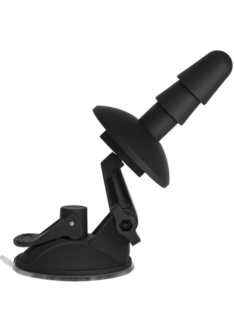 Load image into Gallery viewer, Vac U Lock Deluxe Suction Cup Plug Accessory - Black
