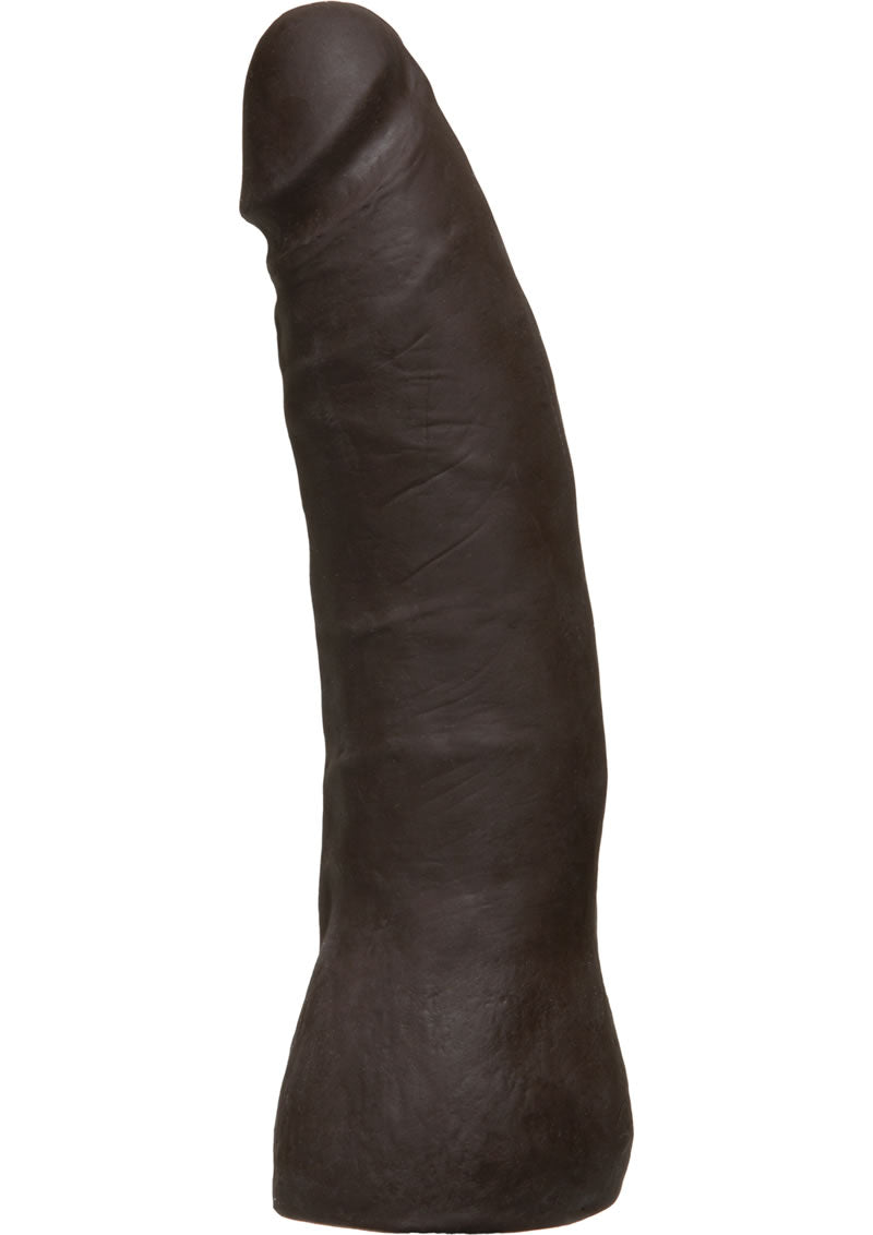 Load image into Gallery viewer, Vac-U-Lock Ultraskyn Thin Dildo - Black/Chocolate - 7in
