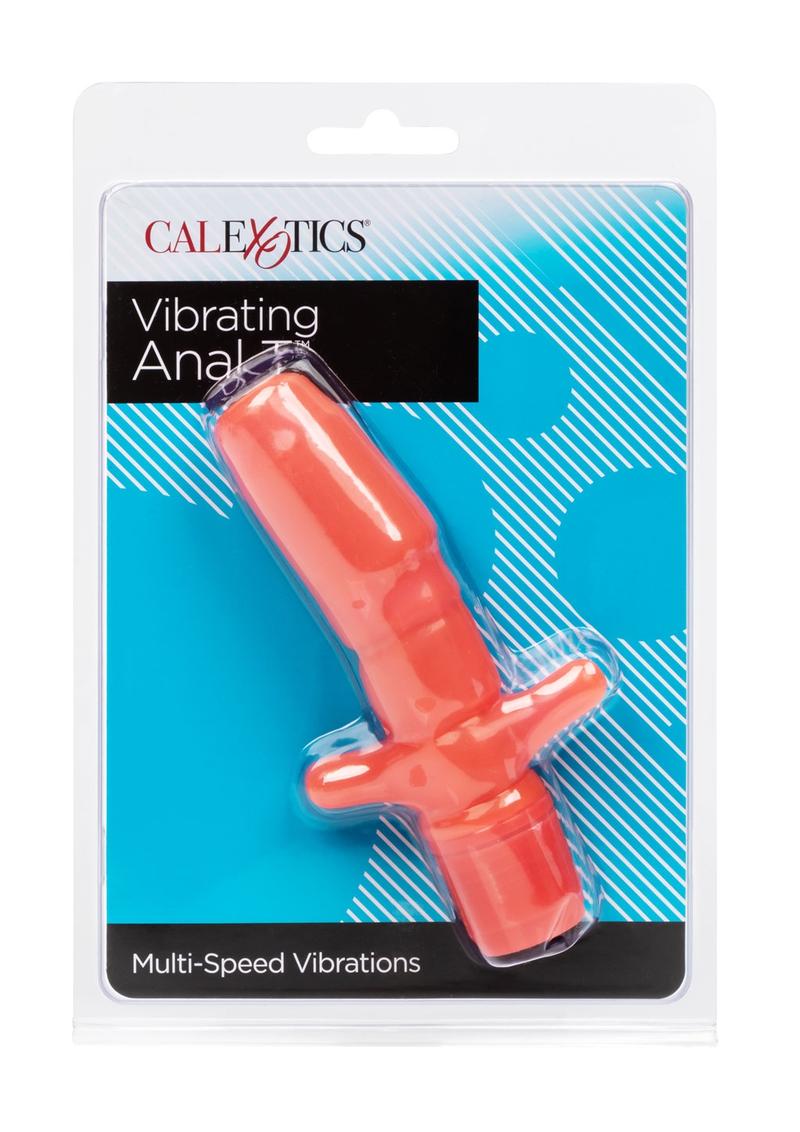 Load image into Gallery viewer, Vibrating Anal T Anal Probe - Pink
