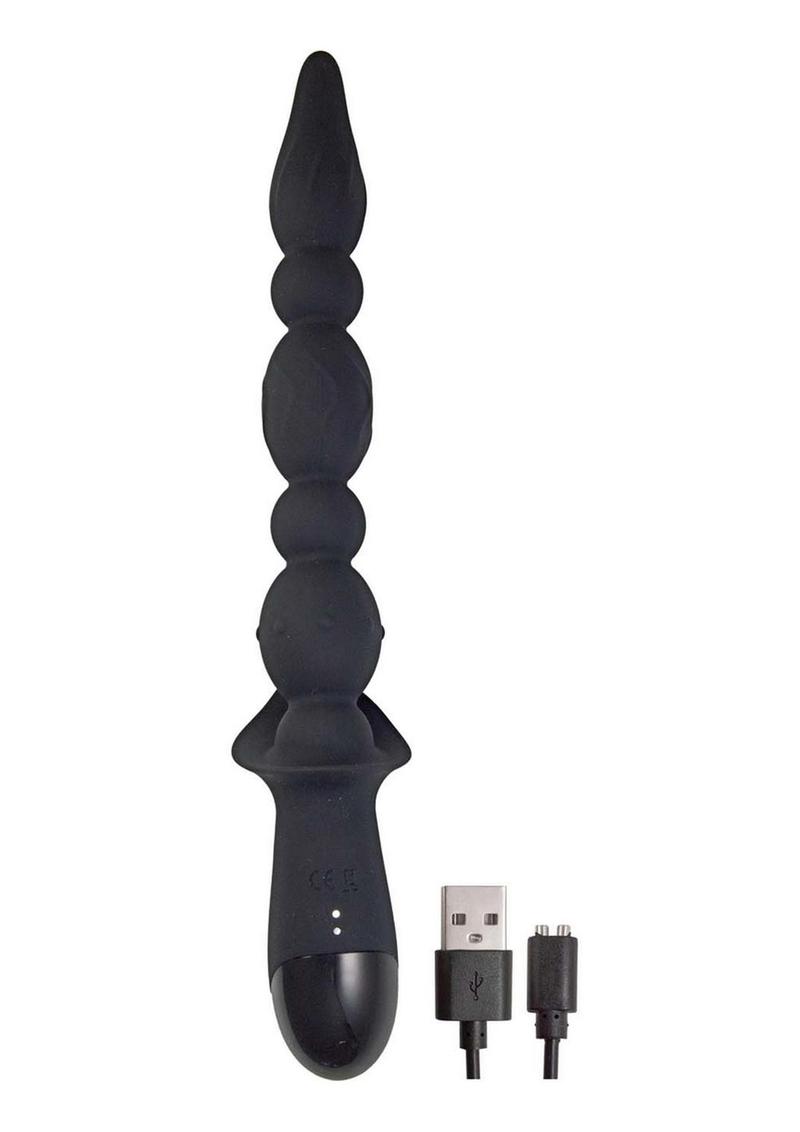 Load image into Gallery viewer, Vibrating Buttfuk Rechargeable Silicone Anal Wand
