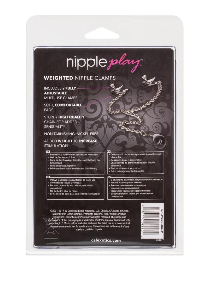 Load image into Gallery viewer, Weighted Nipple Clamps
