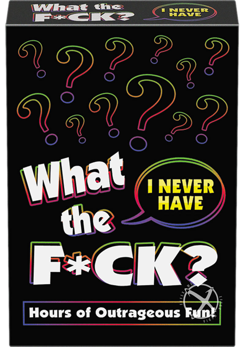 Load image into Gallery viewer, What The F*ck - I Never Have Drinking Game
