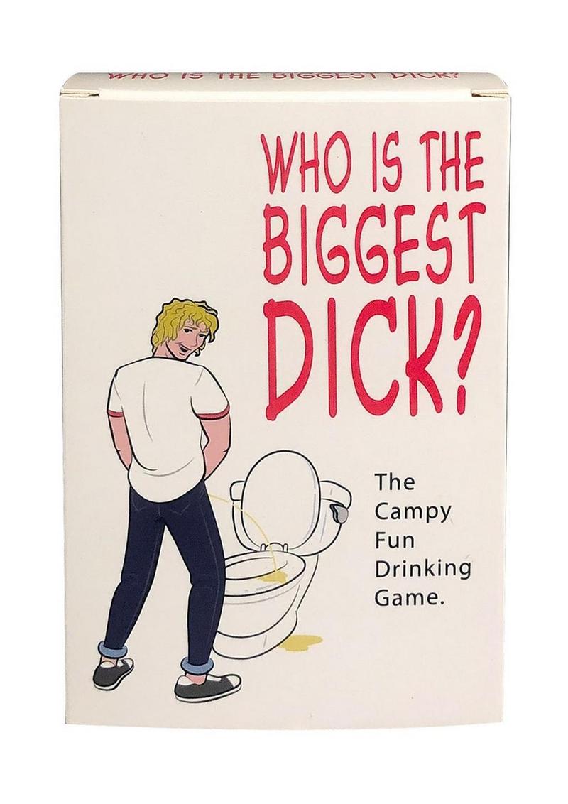 Load image into Gallery viewer, Who's The Biggest Dick? Drinking Game
