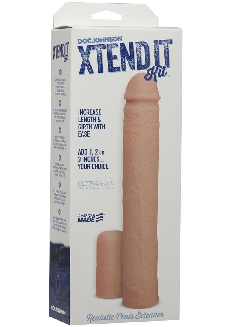 Load image into Gallery viewer, Xtend It Penis Extender Kit - Vanilla/White
