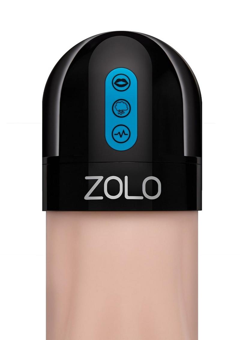 Load image into Gallery viewer, ZOLO Gawk Gawk Rechargeable Silicone Vibrating Deep Throat Blowbot Masturbator
