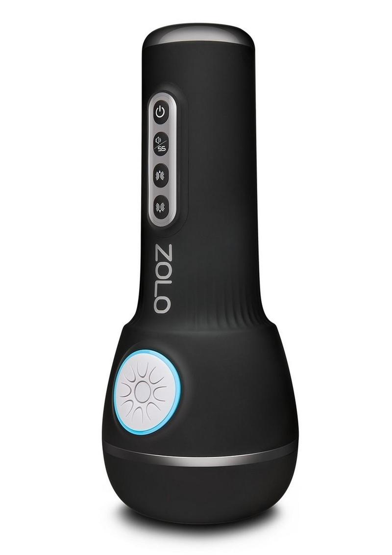 Load image into Gallery viewer, ZOLO Power Stroker Rechargeable Silicone Masturbator
